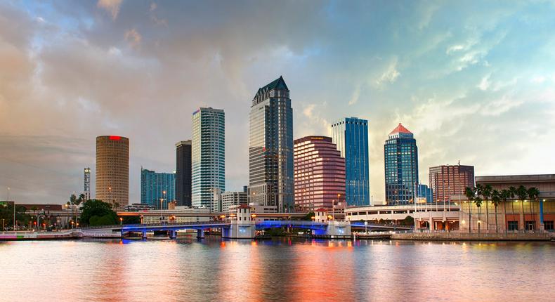 Tampa, Florida. Chumbley Photography/Getty Images
