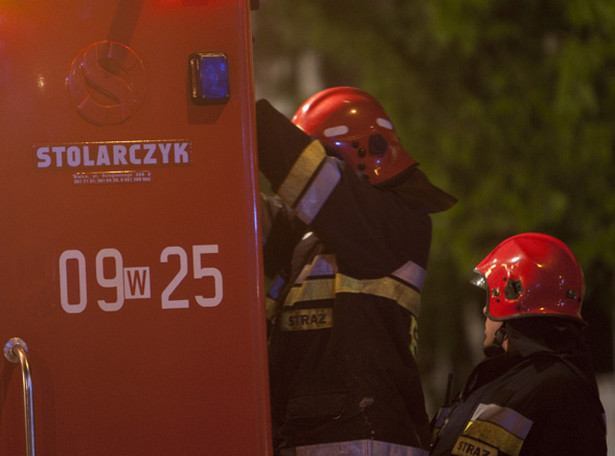 Chwile grozy legionistów. Spłonął autokar