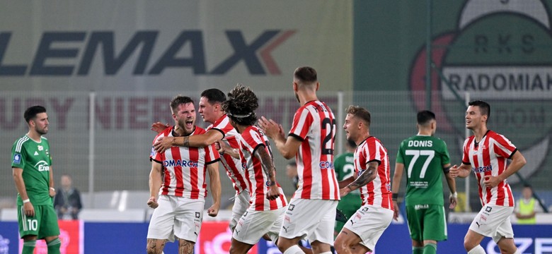 Nieudana inauguracja Radomiaka na nowym stadionie. Przegrana z Cracovią [WIDEO]