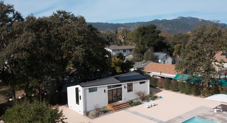 A two-bedroom Abodu ADU in Sonoma, California.Courtesy of Abodu