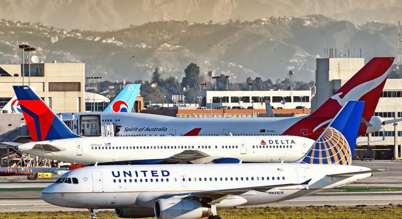 United Airlines and Delta Air Lines both fly to South Africa.