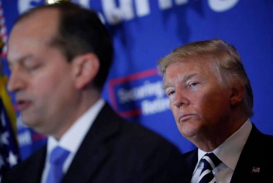 Aleksandar Akosta i Donald Tramp