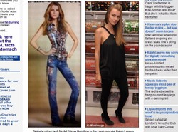 Zobacz, jak Lauren "odchudził" modelkę