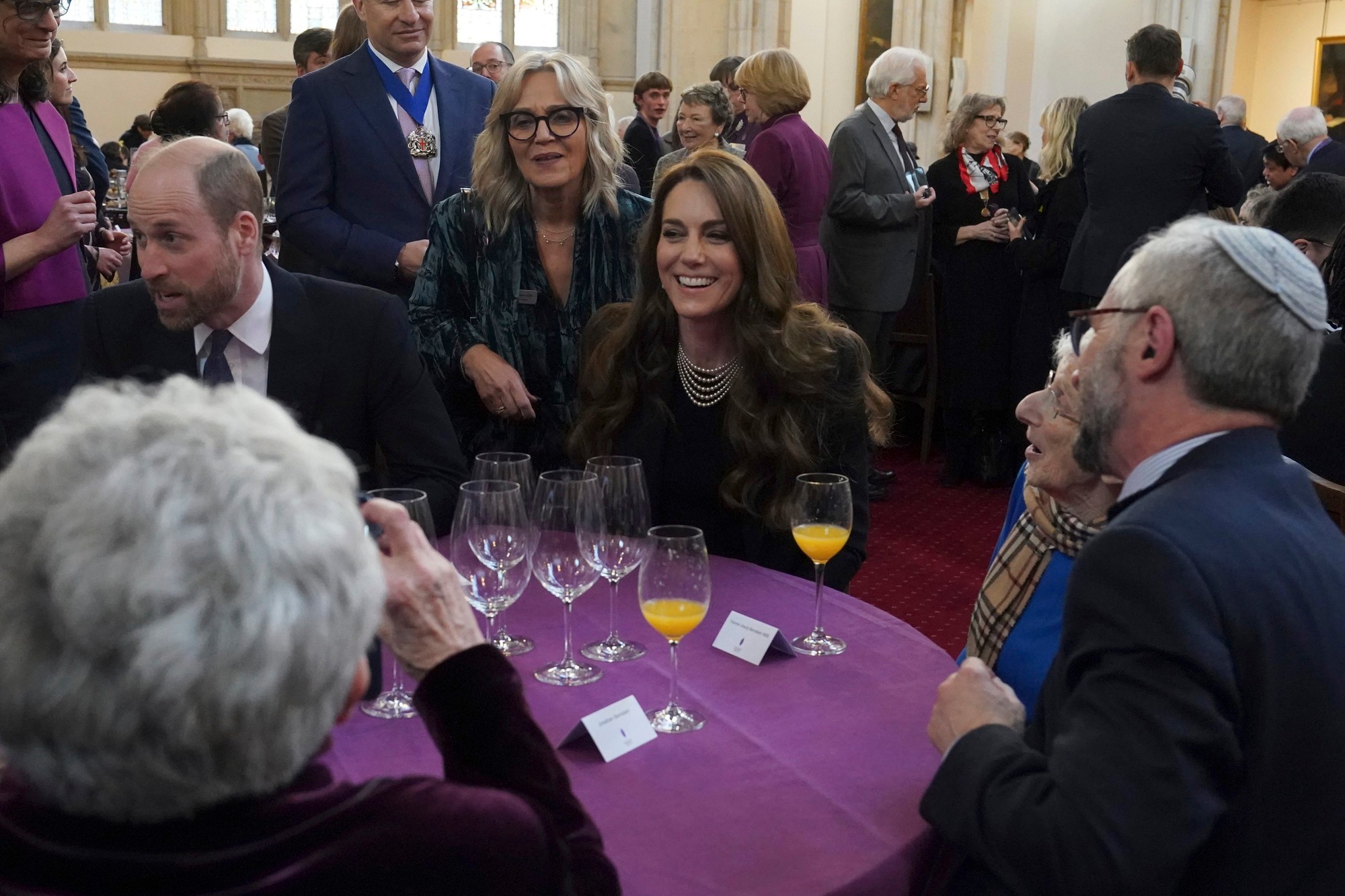 Kate na stretnutí pri príležitosti 80. výročia oslobodenia bývalého nacistického koncentračného tábora Auschwitz-Birkenau a Medzinárodného dňa pamiatky obetí holokaustu.