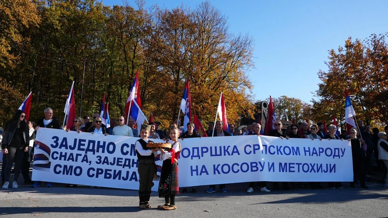 Srbi sa KiM u Gornjem Milanovcu