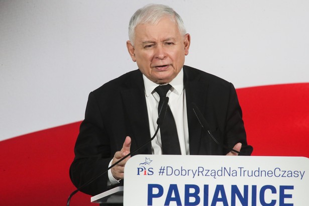 Prezes PiS Jarosław Kaczyński