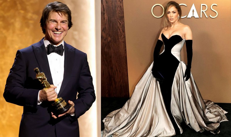 Tom Cruise a Jennifer Lopez.