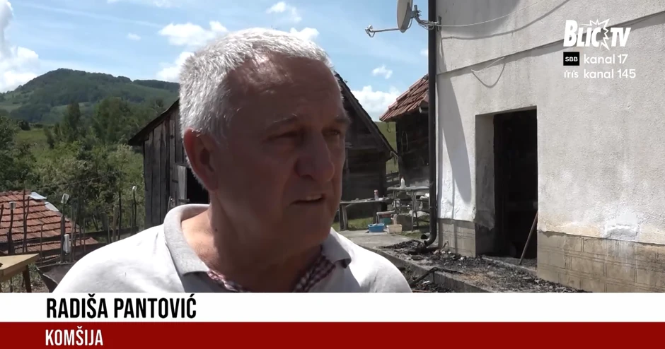 Požar odneo kuću Matovića