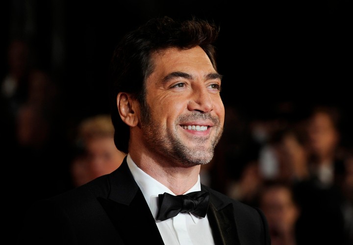 Javier Bardem na premierze 'Skyfall'