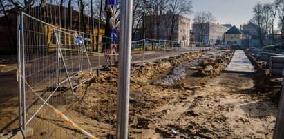 W Mysłowicach jak po bombie. Tramwaje zerwały umowę z wykonawcą robót