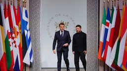 szczyt „koalicji chętnych” w paryżu. 35 państw debatuje o przyszłym be