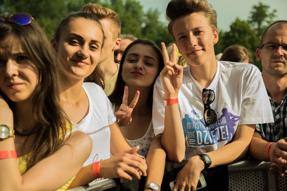 Publiczność na Life Festival Oświęcim 2016