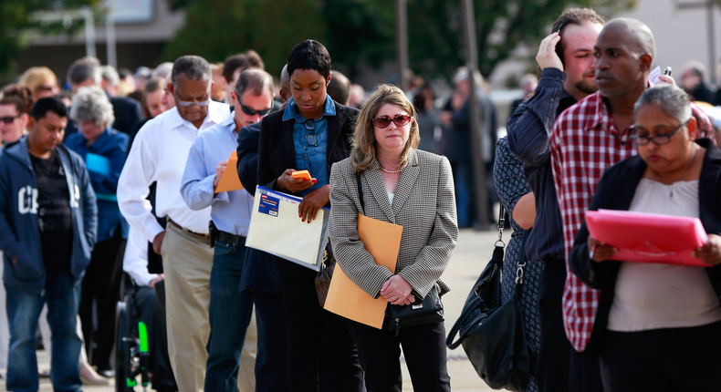 Unemployment, job fair