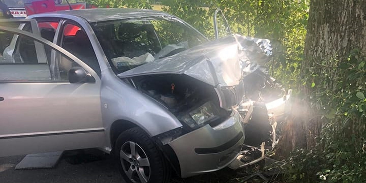 Tragedia pod Mrągowem. Nie żyją dwie osoby.