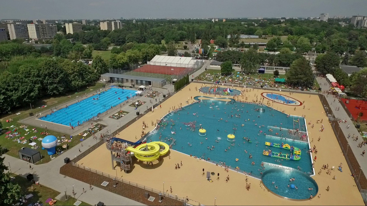 Otwarcie sezonu na miejskich kąpieliskach w Warszawie