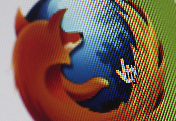 Logo Mozilli Firefox. Fot. Chris Ratcliffe/Bloomberg