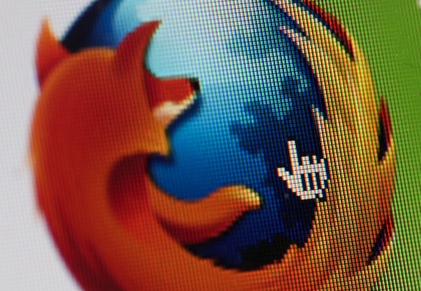 Logo Mozilli Firefox. Fot. Chris Ratcliffe/Bloomberg