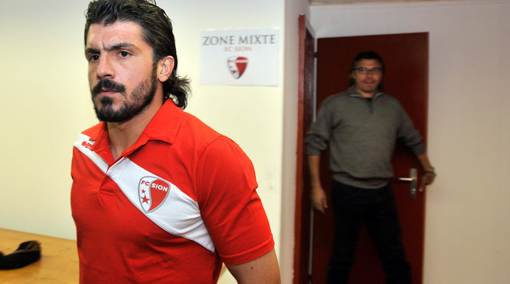 Gattuso nem finomkodik edzőként sem / Fotó: AFP