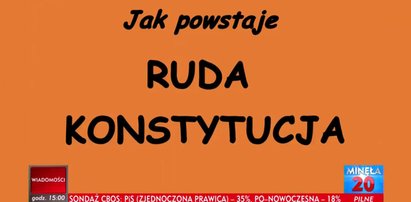 Skandaliczny film w TVP. "Jak powstaje Ruda Konstytucja"