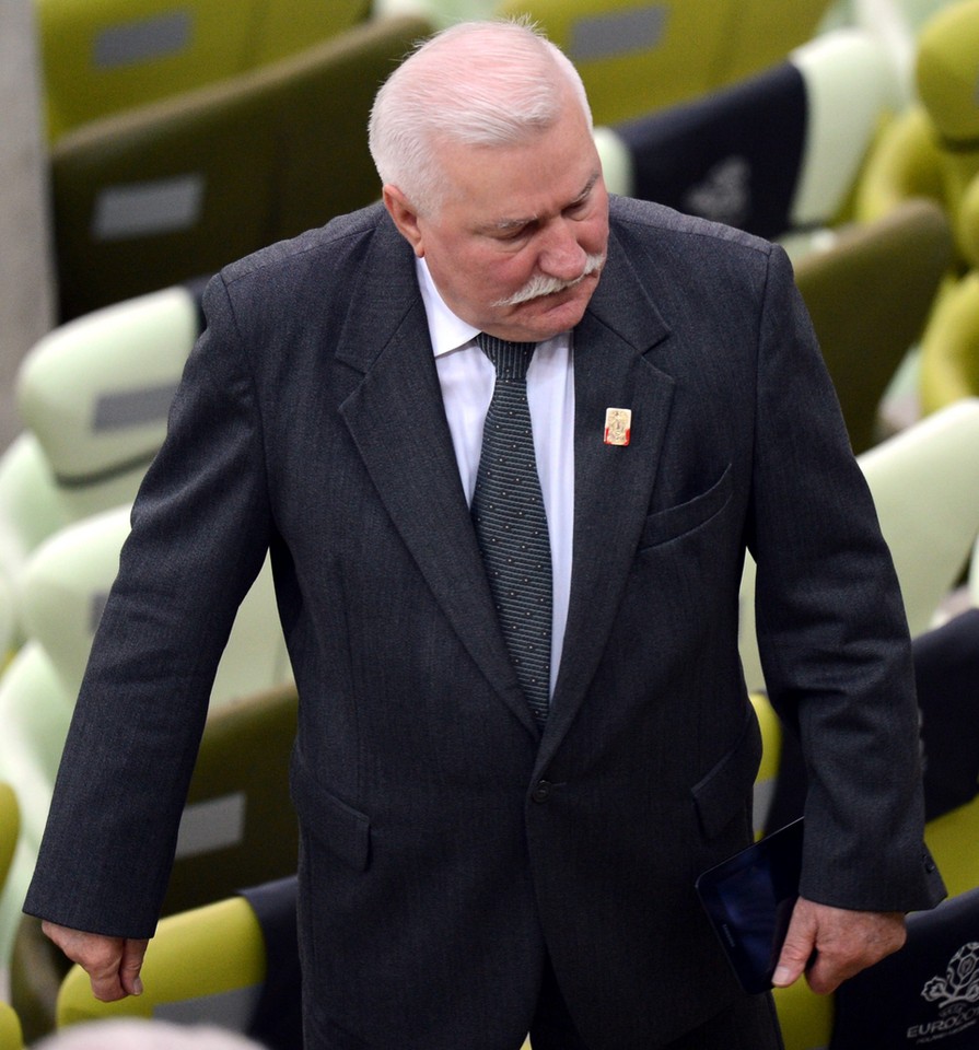 Lech Wałęsa, fot. PAP/EPA