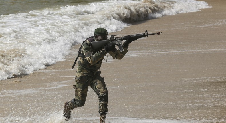 Fusilier-Commando sénégalais