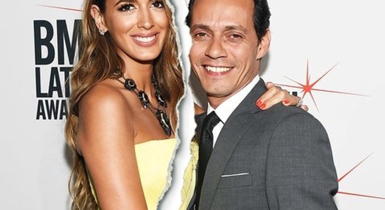 Shannon De Lima and Marc Anthony split