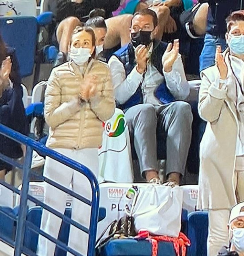 Jelena Đoković na meču