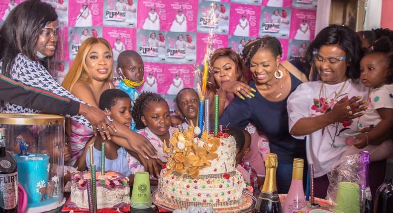 Afia Schwarzenegger holds plush birthday for daughter; Nana Ama McBrown, Moesha and more attend (PHOTOS)