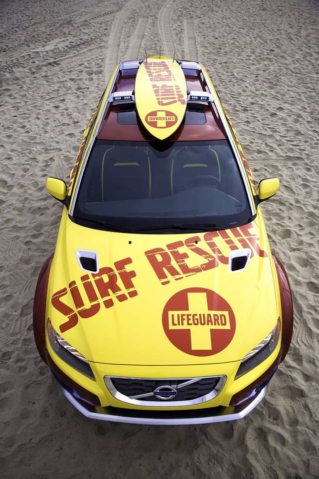 SEMA 2007: Volvo XC70 Surf Rescue Safety – stylowy ratownik