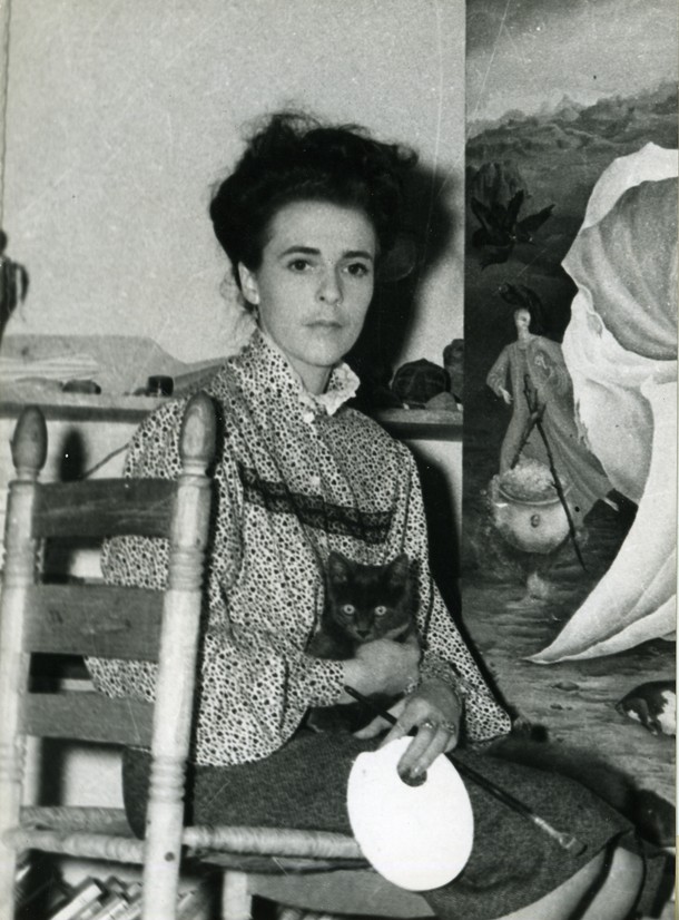 Leonora Carrington, fot. Emérico „Cziki Weisz