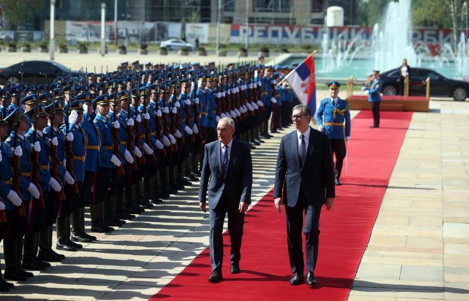 Poseta predsednika Švajcarske Konfederacije Gi Parmelana