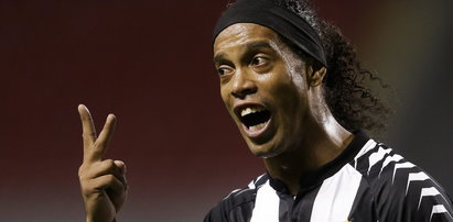 Wielka kraksa Ronaldinho. Skasował ciężarówkę