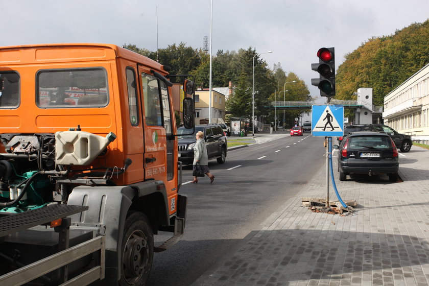 Przejście na Chwarznieńskiej w Gdyni