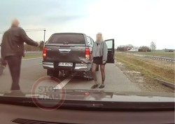 Burza po tym, co zrobiła policjantka na S7. Mamy oświadczenie policji