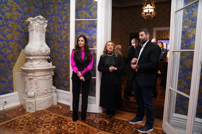 Tamara Vučić u Muzeju grada Beograda