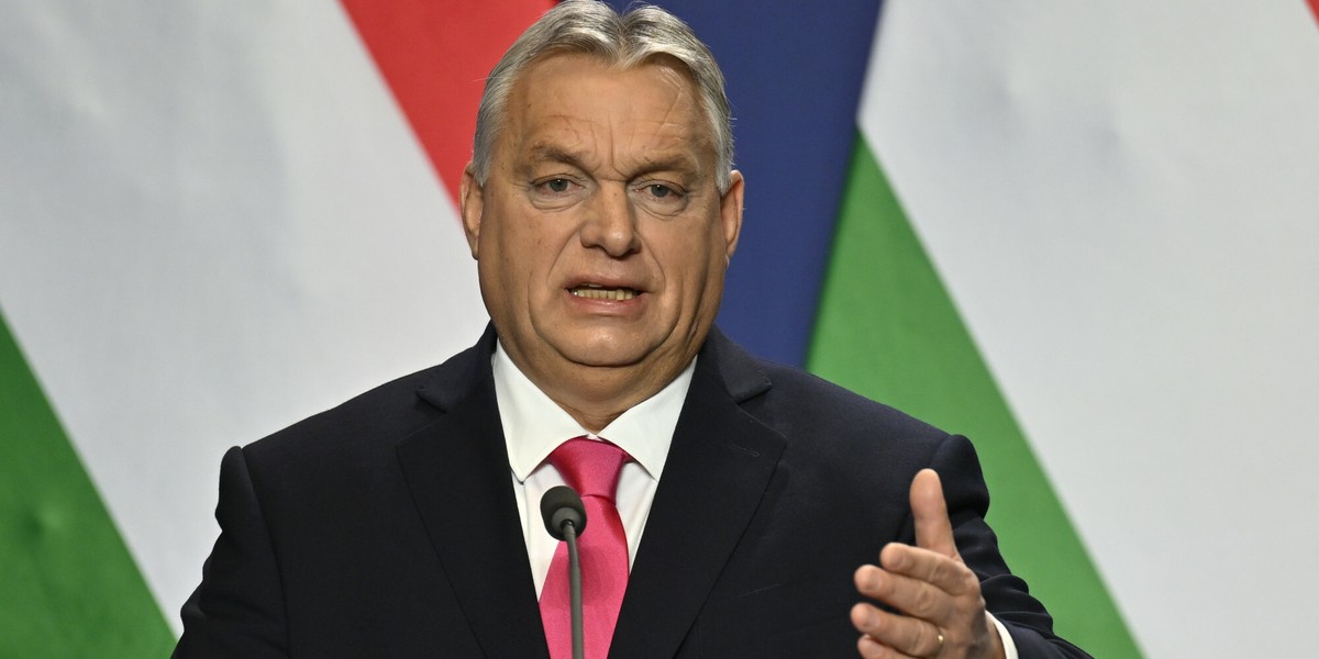 Premier Węgier Wiktor Orban