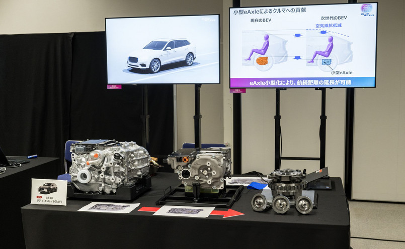 Toyota pracuje nad zmniejszeniem układu osi e-Axle
