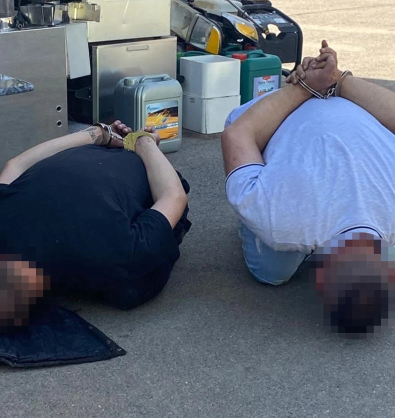 Uhapšeni članovi grupe