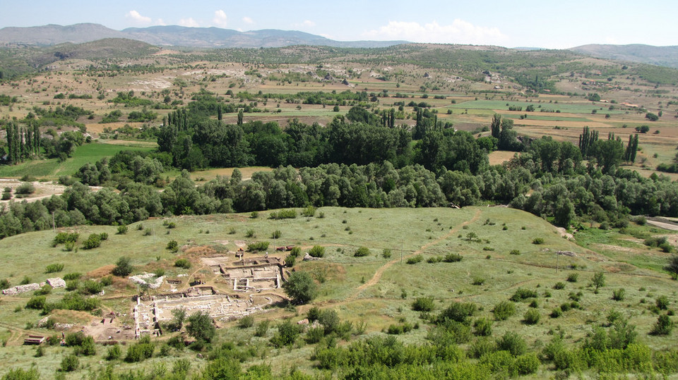 Rzymskie ruiny Golemo Gradište, Konjuh, Macedonia