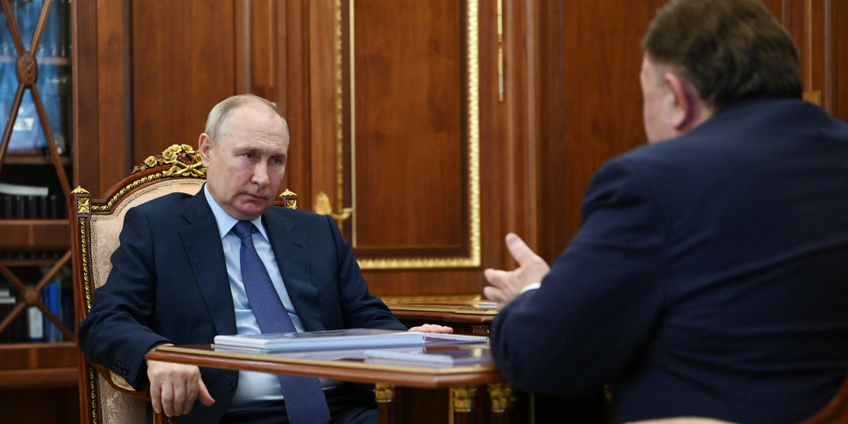 Władimir Putin jest zaniepokojony kursem rubla.