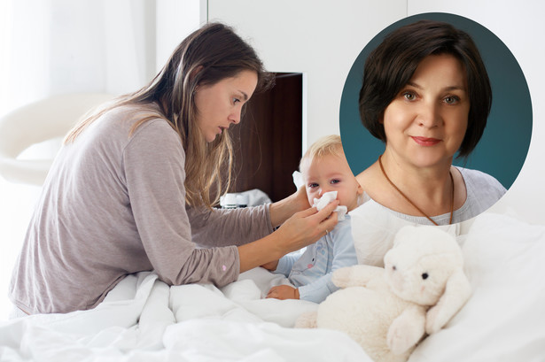 Dr Lidia Stopyra przekonuje, że dziecko z gorączką zdecydowanie powinno zostać w domu, a nie pójść do placówki