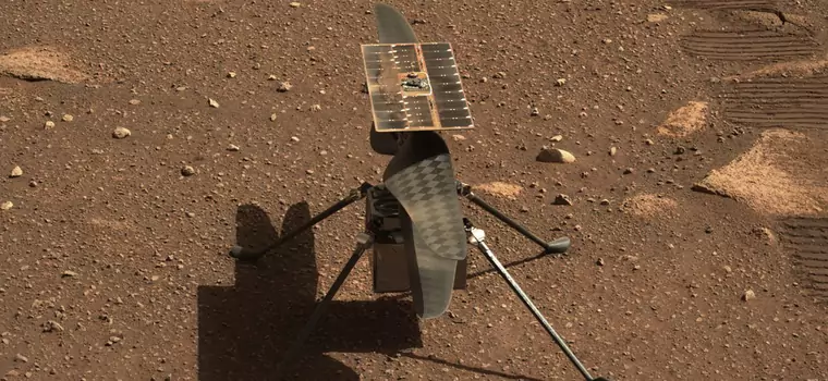 Ingenuity wzbił się ponownie w atmosferę Marsa. NASA udostępnia zdjęcie