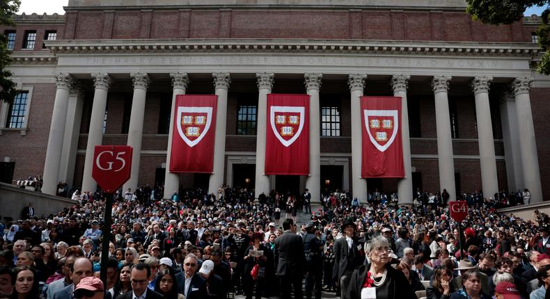 I will not be calling any of my classmates to try to encourage them to donate to Harvard. There are plenty of better places that I feel my classmates can use their philanthropy and influence, Harvard alumni Tally Zingher told Bloomberg.Craig F. Walker/The Boston Globe via Getty Images