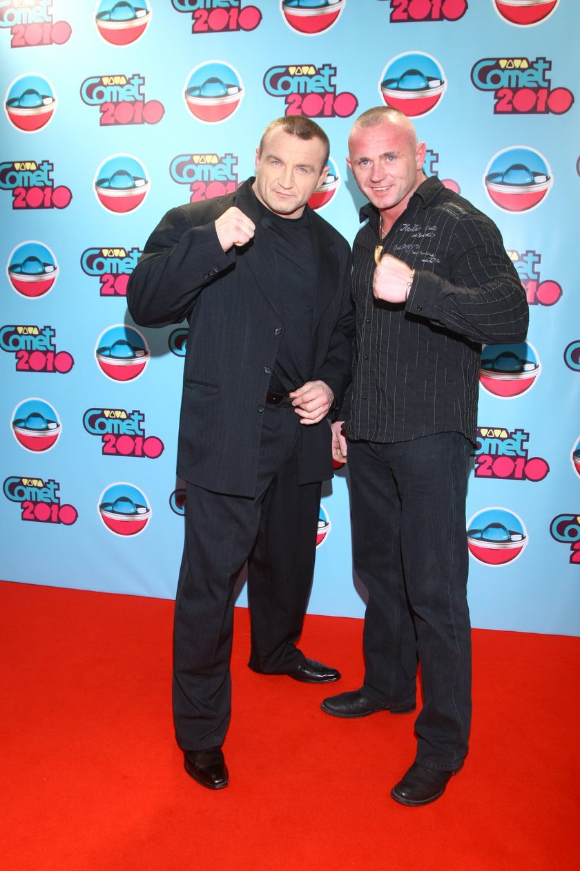 Mariusz Pudzianowski i Krystian Pudzianowski