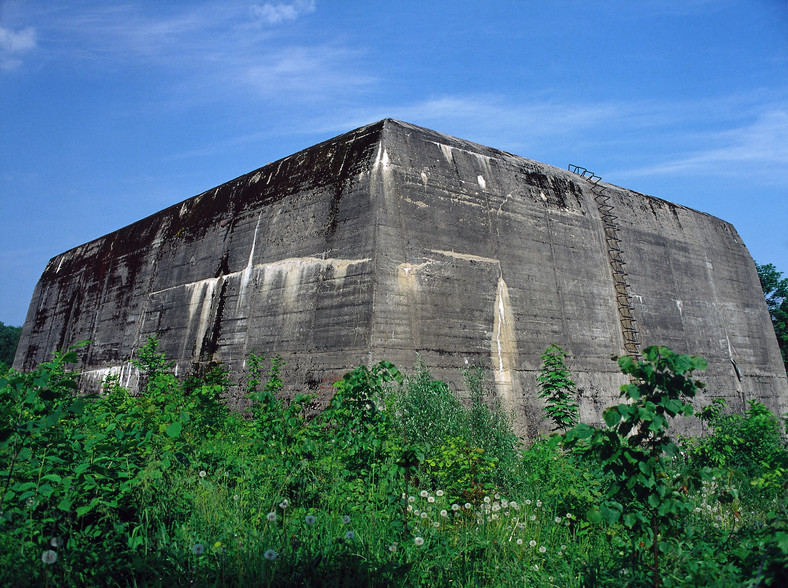 Kompleks niemieckich bunkrów w Mamerkach na Mazurach