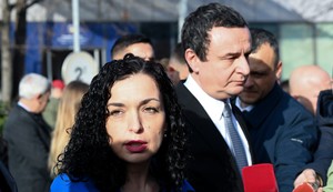 Vjosa Osmani, Aljbin Kurti