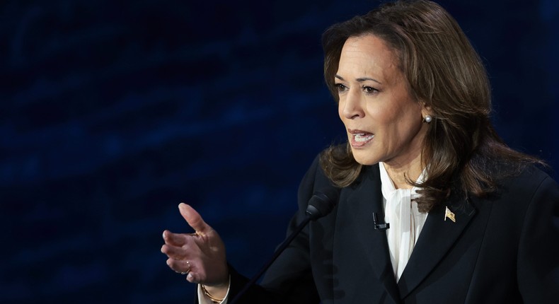 Vice President Kamala Harris has narrowed Trump's polling edge in Iowa.Win McNamee/Getty Images