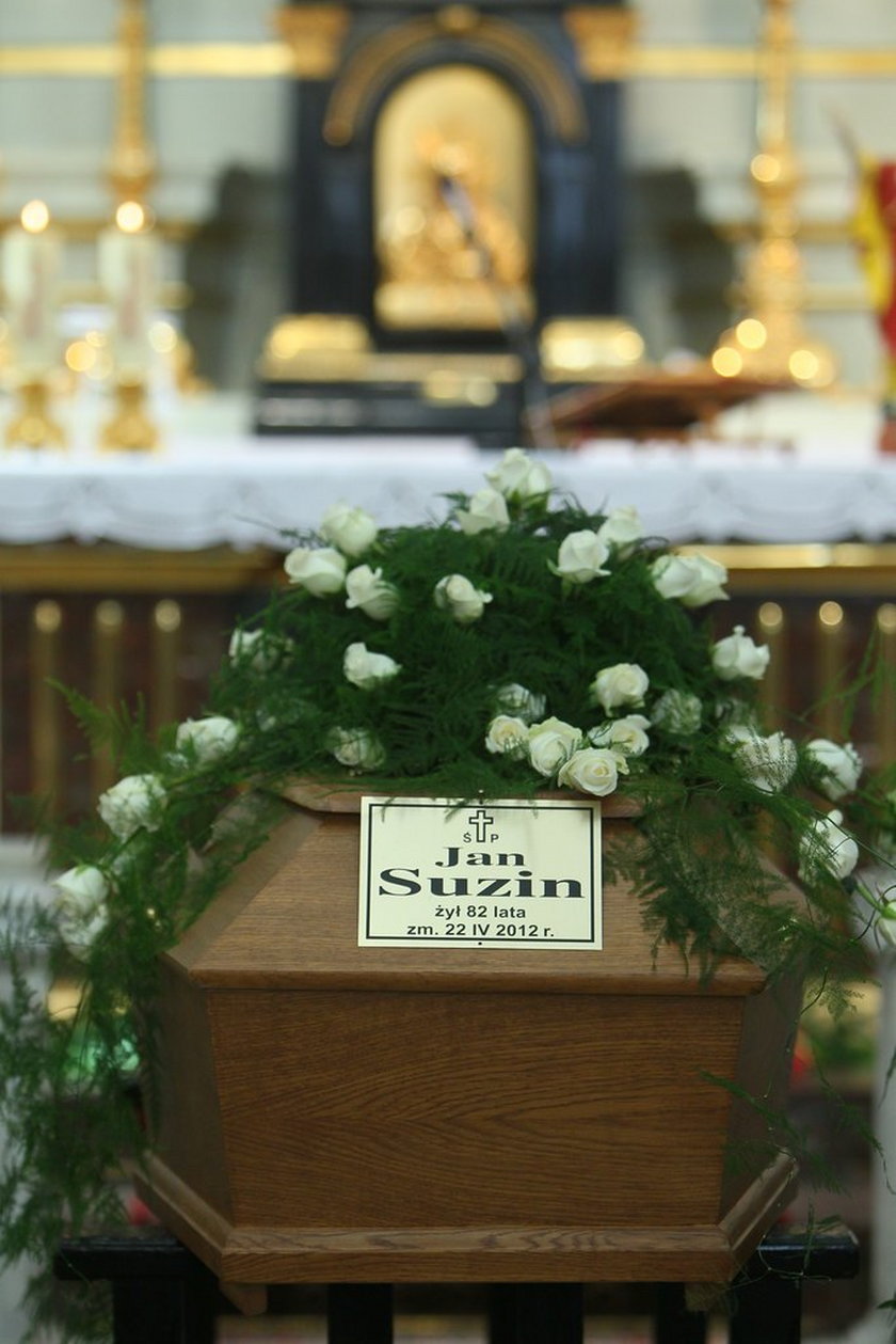 Jan Suzin pogrzeb