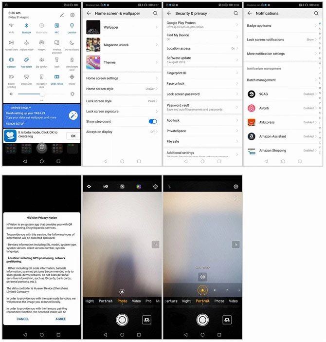 EMUI 9.0 (fot.: FunkyHuawei.club)