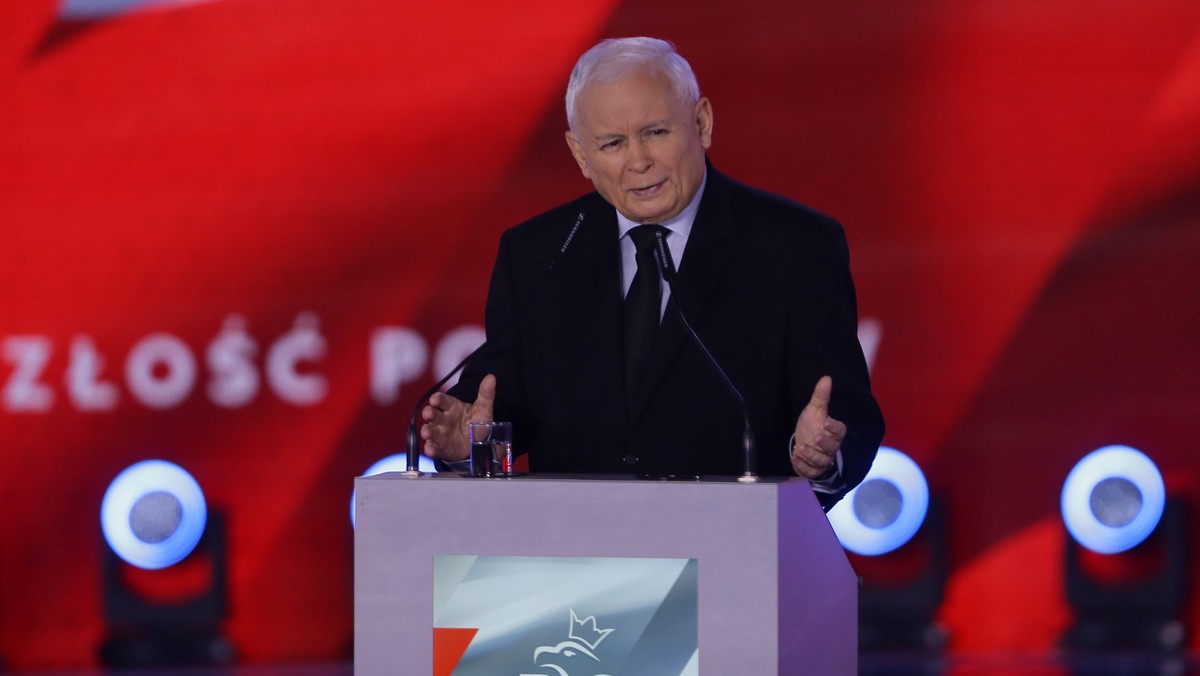 Prezes PiS Jarosław Kaczyński